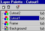 Layer palette.