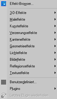 Men� Effekte (PSP 8