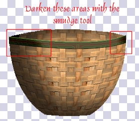 Darkening Edges for depth