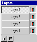 Layer Palette with 4 layers