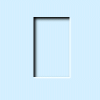 Cutout Effect with Drop Shadow