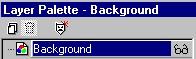 Layer Palette - displaying Background layer