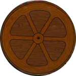The wheel isolated