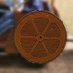 The wheel replaced